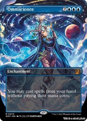 Omniscience (Anime Borderless) Wilds of Eldraine: Enchanting Tales