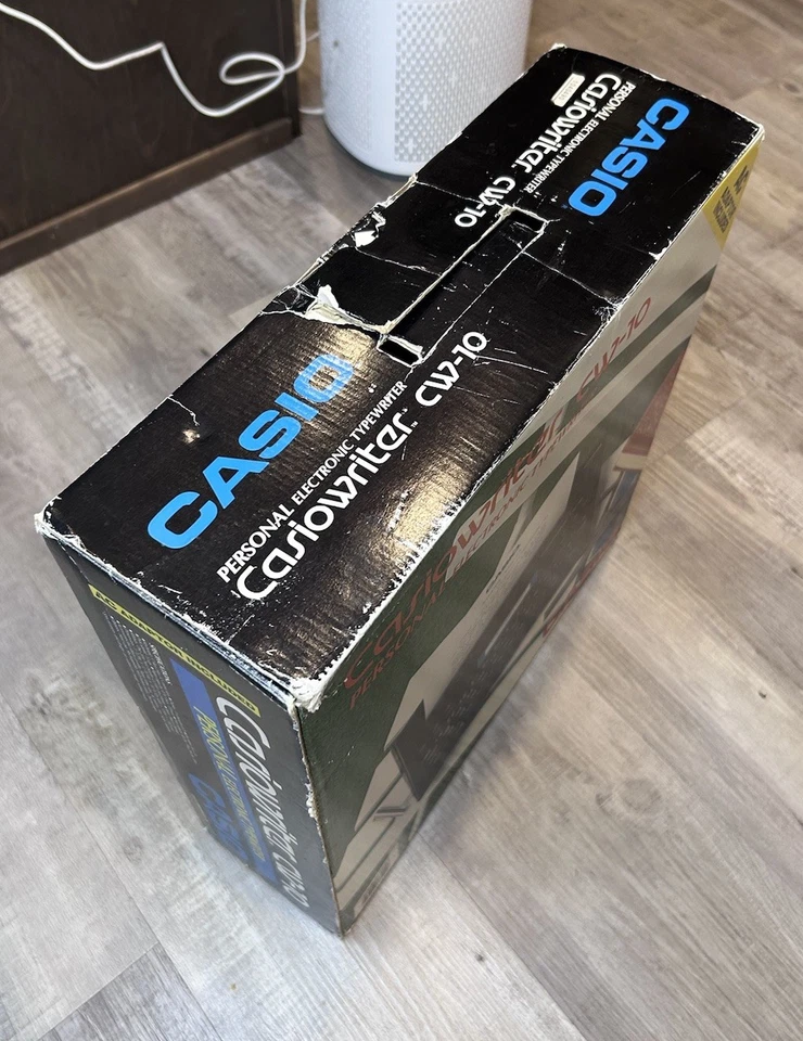 Casio Writer CW-10 Electronic Typewriter, w Box, Excellent Tested - Image 3 of 4