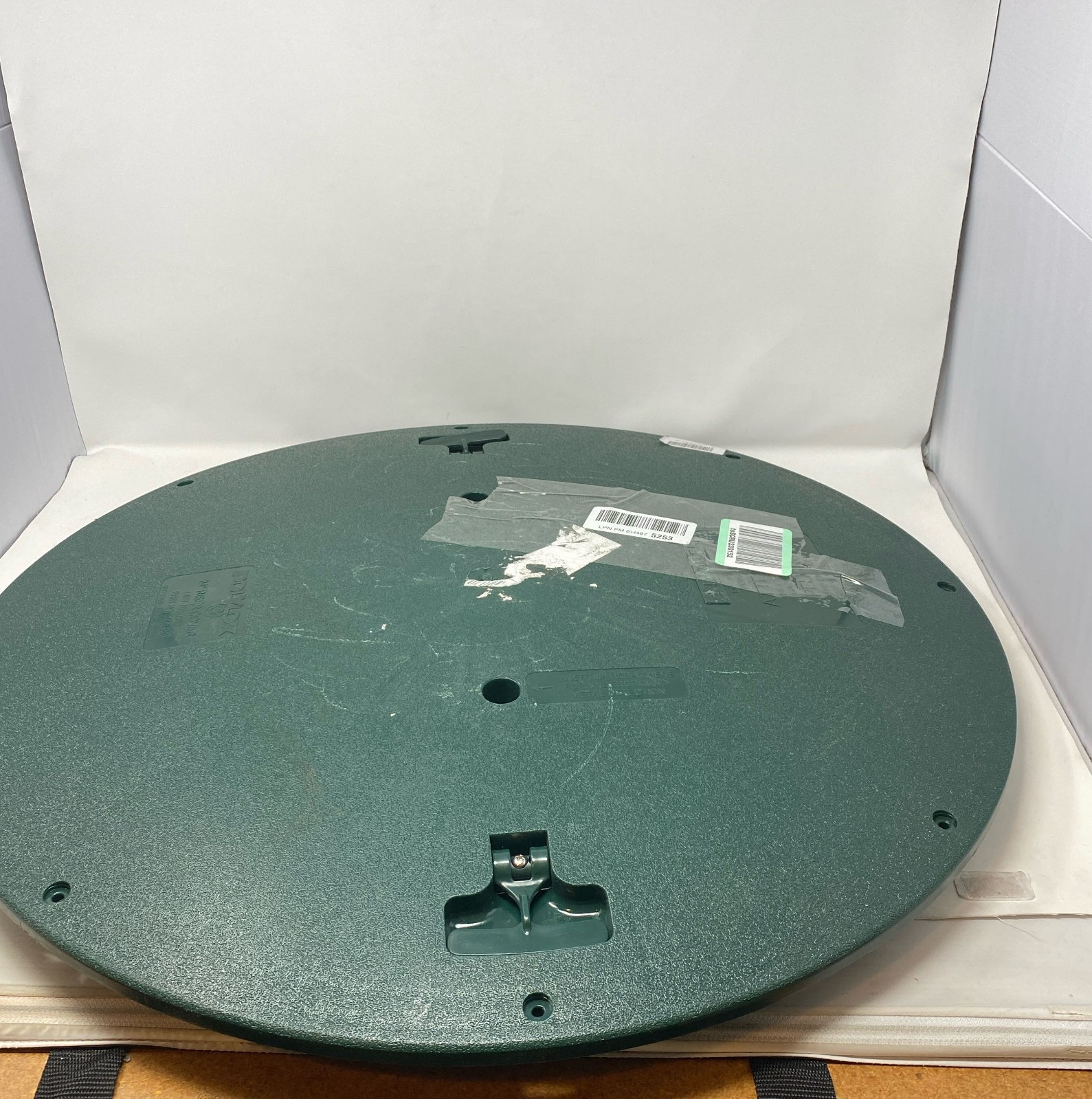 Polylok 24-Inch Green Septic Tank Riser Cover/Lid 3008-RC