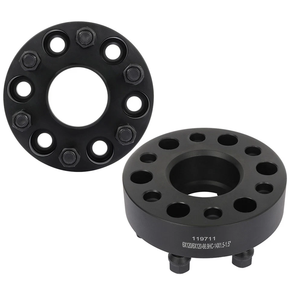 Espaciadores de rueda centrados en el cubo de 1,5" 6x120 de 2 piezas para Chevy Colorado GMC Canyon 2015-2022 Foto 2 de 4