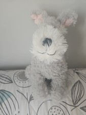 Jellycat Schnauzer  Caffuffle Soft Toy Retired Puppy Dog Retired Rare Pre Owned