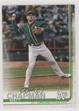 2019 Topps Matt Chapman (Throwing) #166 mx5