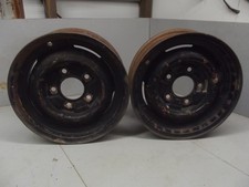 Vintage Ford Truck Steel Wheels 5on5 12 5x5.5 15 15 Hotrod 15x5