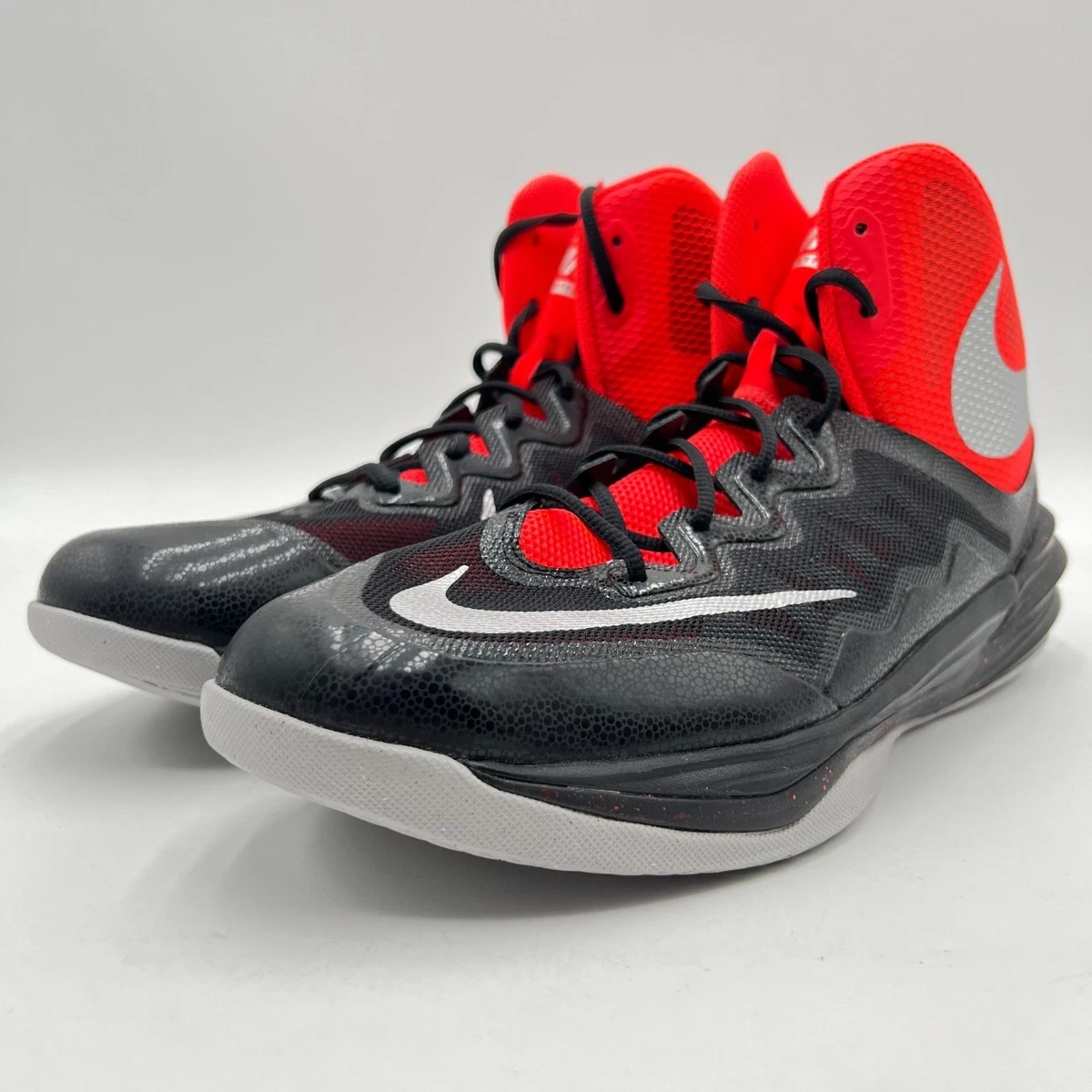 Nike Prime Hype DF Shoes Men\'s‎ Size 13 Hot Lava Charcoal Sneakers 683705-801 Nike Prime Hype DF Sneakers for Men for Sale | Authenticity  main image 3