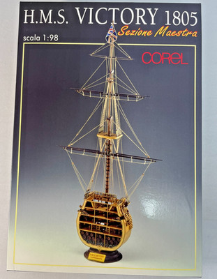 Corel SM24 Master Section Model Wood Ship H.M.S. Victory Scale 1:98