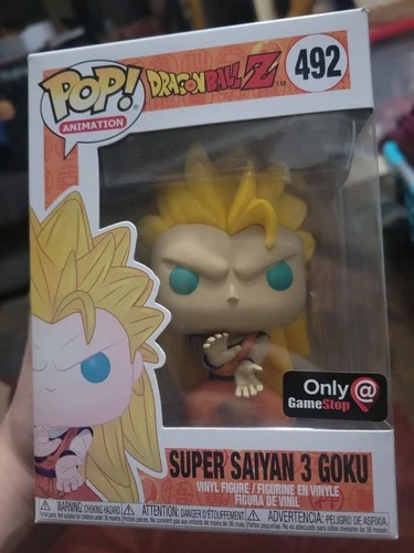 Funko Pop! Vinyl: Dragon Ball Z - Goku Super Saiyan 3 #492 GameStop Exclusive