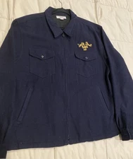 Wallace And Barnes Chain Stitch NYC 1985 Shirt Jacket Sz XL Men’s