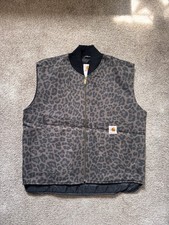 Leopard Print Carhartt Gilet
