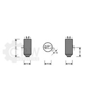 Trockner Klimaanlage FüR BMW 5Er Touring 525Tds Bj.97-04