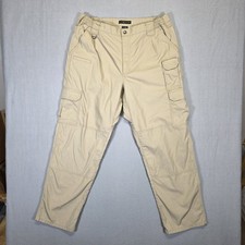 5.11 Tactical Pants Mens 38x32 Beige Taclite Pro Cargo Ripstop Stretch Waist