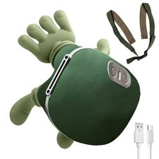  Bionic Heated Massager, Wireless Portable Shiatsu Neck and Back Mass...