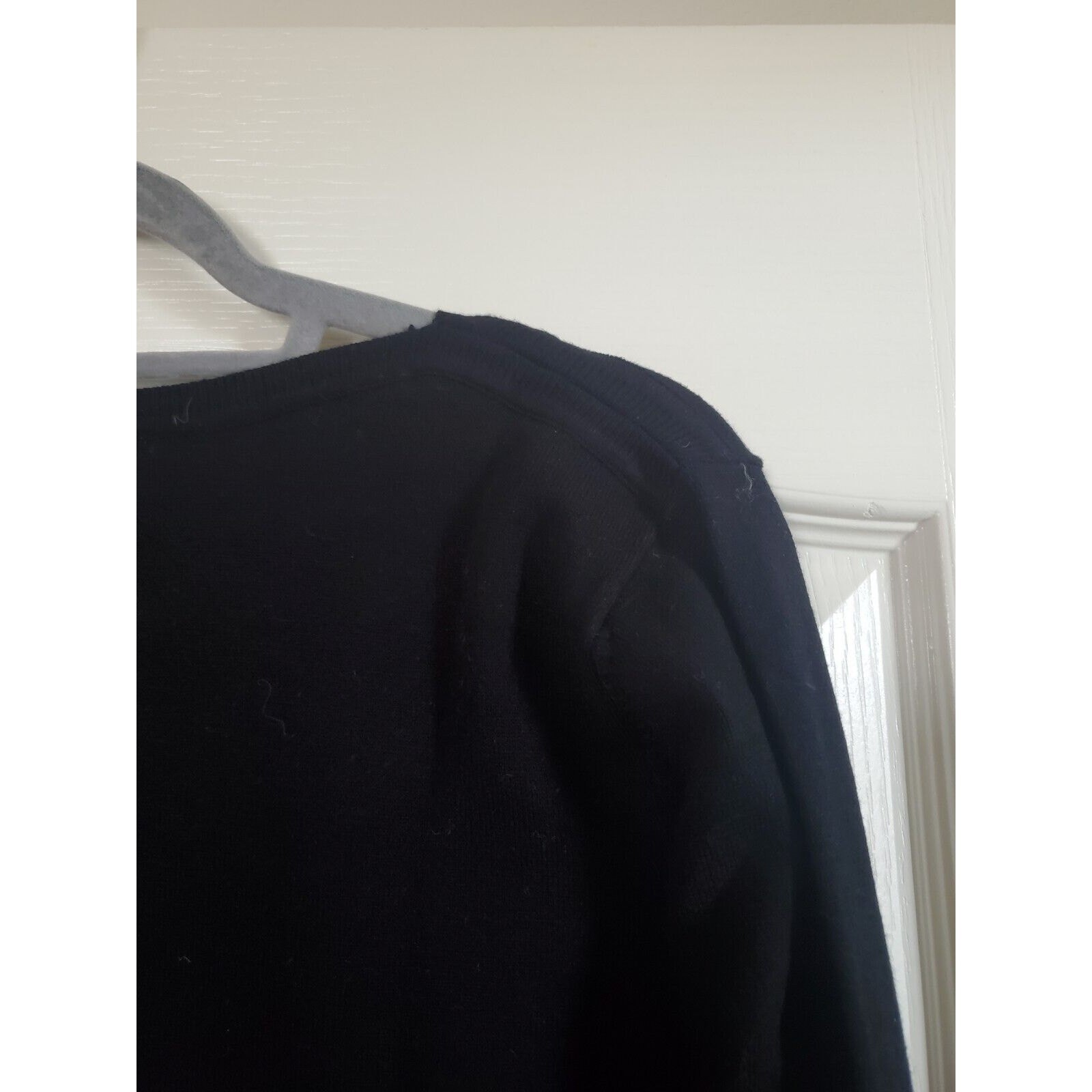 Parkhurst Cocktails Rhinestone Black Long Sleeve Soft Party Sweater Women's XL