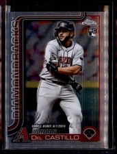 2025 Topps Chrome Update #USC92 Adrian Del Castillo Prism Refractors