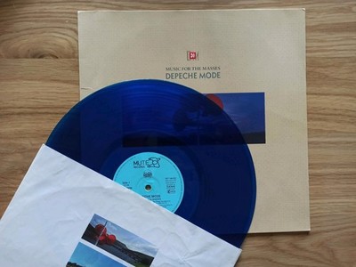 LP Depeche Mode - Music for the Masses - Mute INT 146.833 - 1987 ois- blue vinyl
