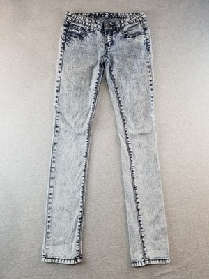 Rue 21 Jeans Women's Sz 0 VTG Stone Wash 98% Cotton Normcore Cute Stylish Comfy