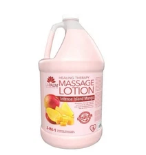 LA PALM SPA - Healing Therapy Massage Lotion - Intense Island Mango - 1 gallon
