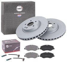 ABS BREMSSCHEIBEN 330mm + BELÄGE VORNE passend für MERCEDES W447 VITO + V-KLASSE