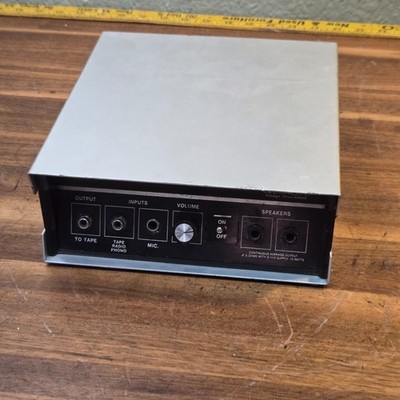 Vintage Perma Power Sound Systems Amplifier S-702 Untested As Is