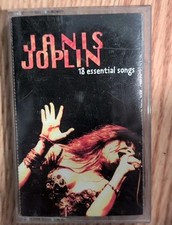 VINTAGE - JANIS JOPLIN 18 Essential Songs  1995 Cassette Tested Works 