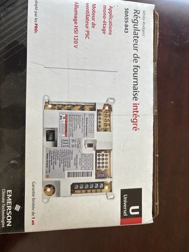 Original White Rodgers 50A55-843 Universal Integrated Furnace Control New