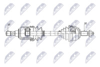NTY Antriebswelle NPW-FT-111 FüR Fiat Bravo 2 Jet 198AXF1B 198AXG1B Multijet 3