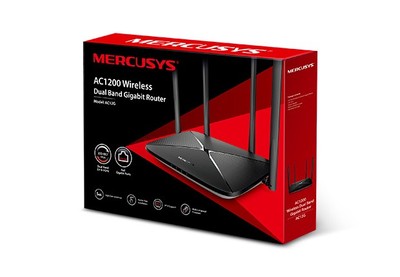 6935364099787 Router Mercusys AC12G AC1200 1xWAN 3xLAN-1Gb TP-LINK