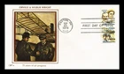 US COVER WRIGHT BROTHERS AVIATION PIONEERS AIR MAIL FDC COMBO WESTERN SILK