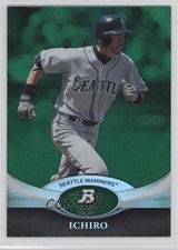 2011 Bowman Platinum Green Ichiro Suzuki #100 HOF 02v3