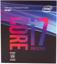 Intel Core i7-8700K 3.70GHz 6 Core 12MB LGA1151 8th Gen CPU SR3QR
