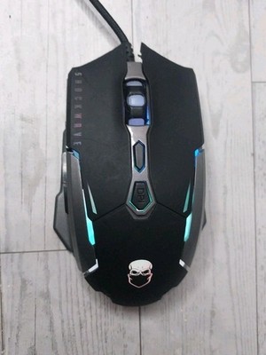 Shockwave Illuminated Wired Gaming Mouse Model MA1022 Free Shipping 