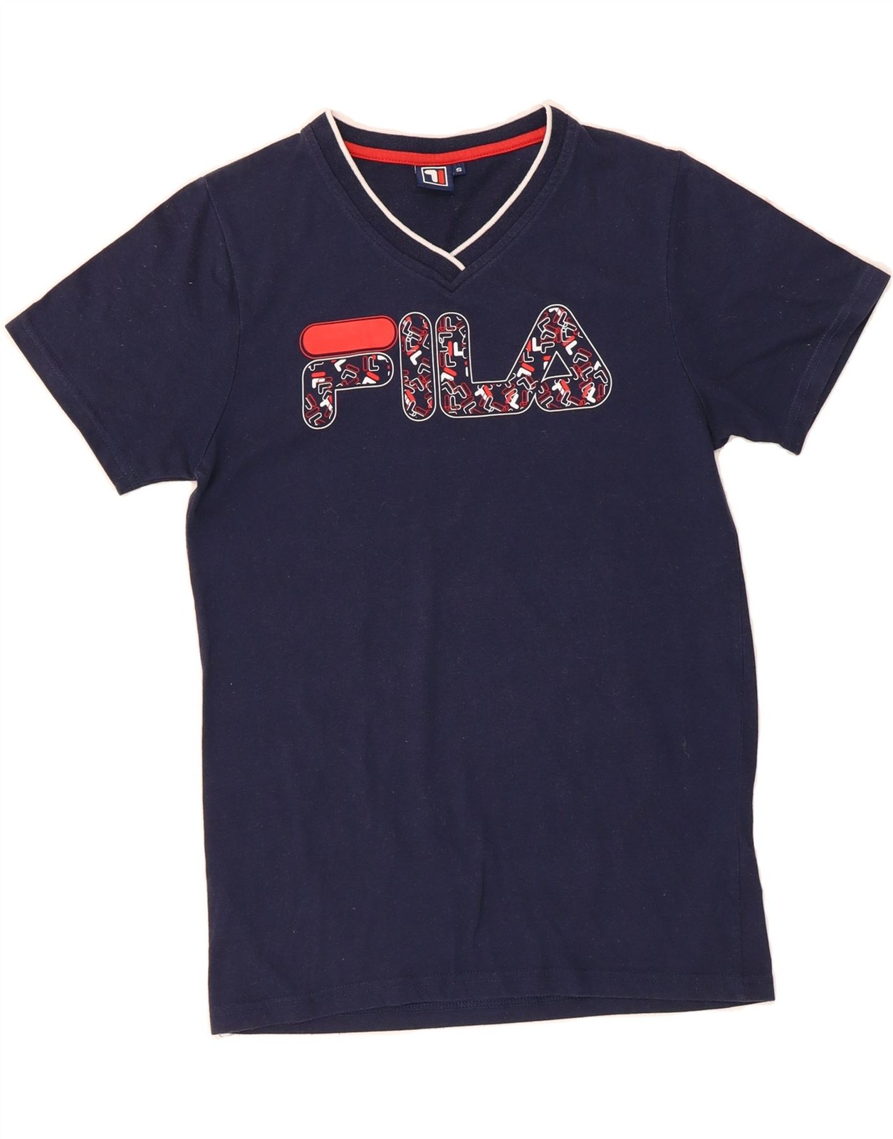 FILA Maglietta Uomo Grafica Top Piccolo Blu Navy BD10