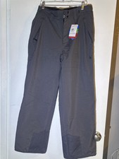 Spyder Men's LARGE Gray Hydro Web Waterproof Ski Snow Pants NWT NEW MSRP 149