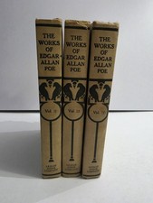 1910 Works of Edgar Allan Poe Tamerlane Edition Leslie-Judge Vols II III IV 