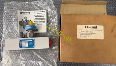 1PCS NEW WEBTEC CT150-MA-B-B-6 Hydraulic flowmeter Fast delivery Via Fedex/DHL
