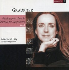 GENEVIEVE SOLY C. GRAUPNER - Graupner: Partitas For Harpsichord, Vol. 1 - VG