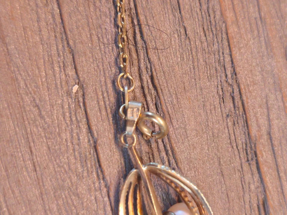 goldkette 585 mit Anhänger - Bild 2 von 3