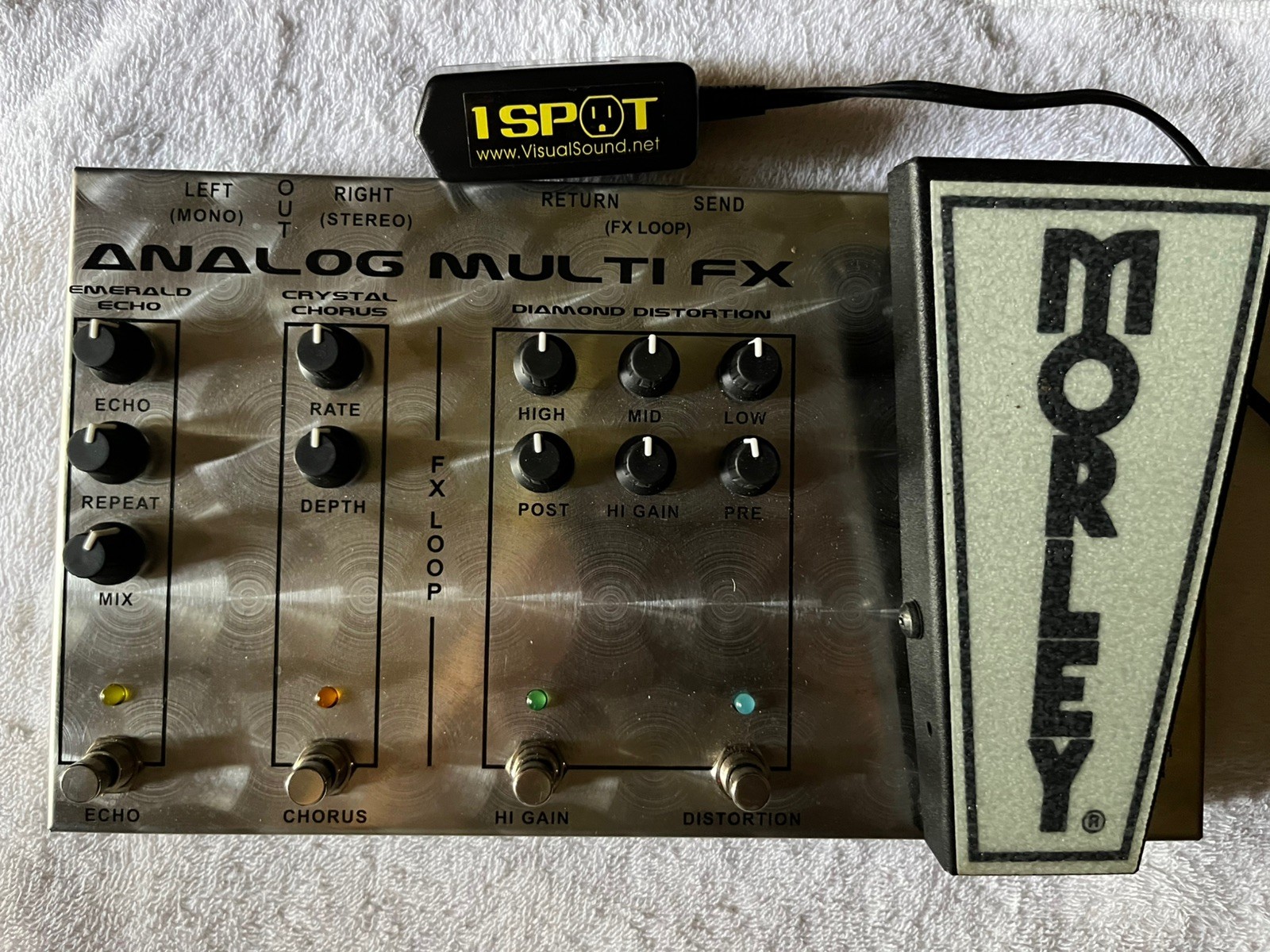 Morley AFX-1 Analog Multi FX Guitar Pedal 