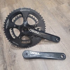 Oval 500 Road Bicycle Crankset Praxisworks 52/36 172.5 10/11speed 110 BCD