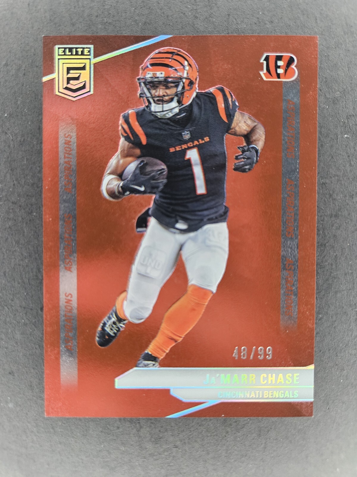 2024 Panini Donruss Elite  Aspirations Ja'Marr Chase 48/99 Bengals