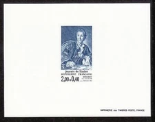 France ScB565 Painting, L.M. Van Loo, Deluxe Proof.