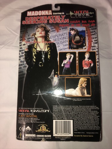 Madonna Desperately Seeking Susan Doll Rock Pose Vital Toys Collectible - Picture 8 of 19