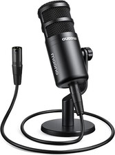 MAONO XLR Podcast Microphone, Cardioid Studio Dynamic Mic for Vocal Recording
