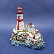 Harbour Lights HL708 East Quoddy Light Canada Christmas Lighthouse 708 ~ No Box