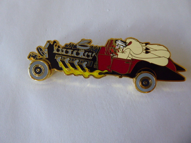 Disney Trading Pins 101 Dalmatians Cruella de Vil Car