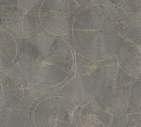 Vliestapete Kreise Grafik Gold Braun Metallic Livingwalls 37900-4 (3,92€/1Qm)