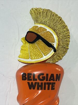 SHOCK TOP BELGIAN WHITE Beer Tap Handle 12