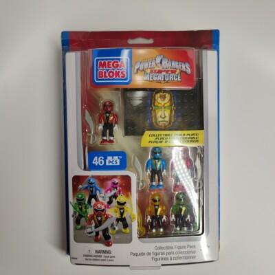 MEGA BLOKS POWER RANGERS SUPER MEGAFORCE BATTLE PACK Set 05699 Sealed NEW RARE