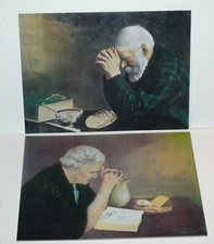 Eric Enstrom Jack Garren GRACE & GRATITUDE 10x13.5 unframed mounted textured SET