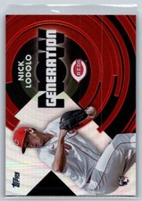 Nick Lodolo 2022 Topps Update #GN-65 Baseball Card Cincinnati Reds