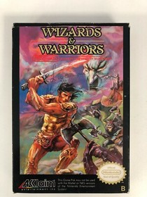 Wizards & Warriors Nintendo NES Nintendo OVP Anleitung Modul H&uuml;lle Styro Schuber